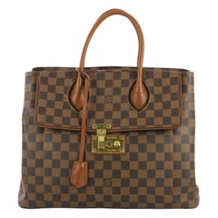 Louis Vuitton Ascot Handbag Damier