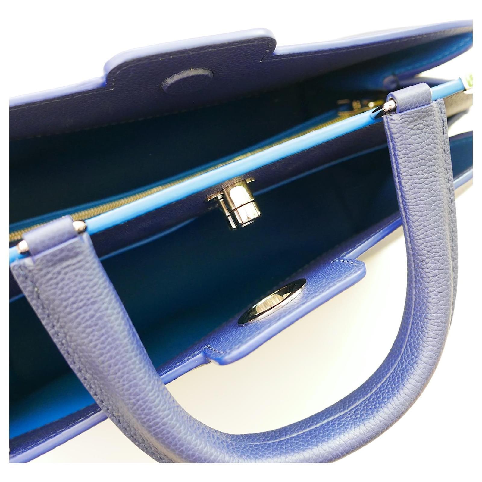 Louis Vuitton Astrid Bag Navy/Blue  For Sale 2