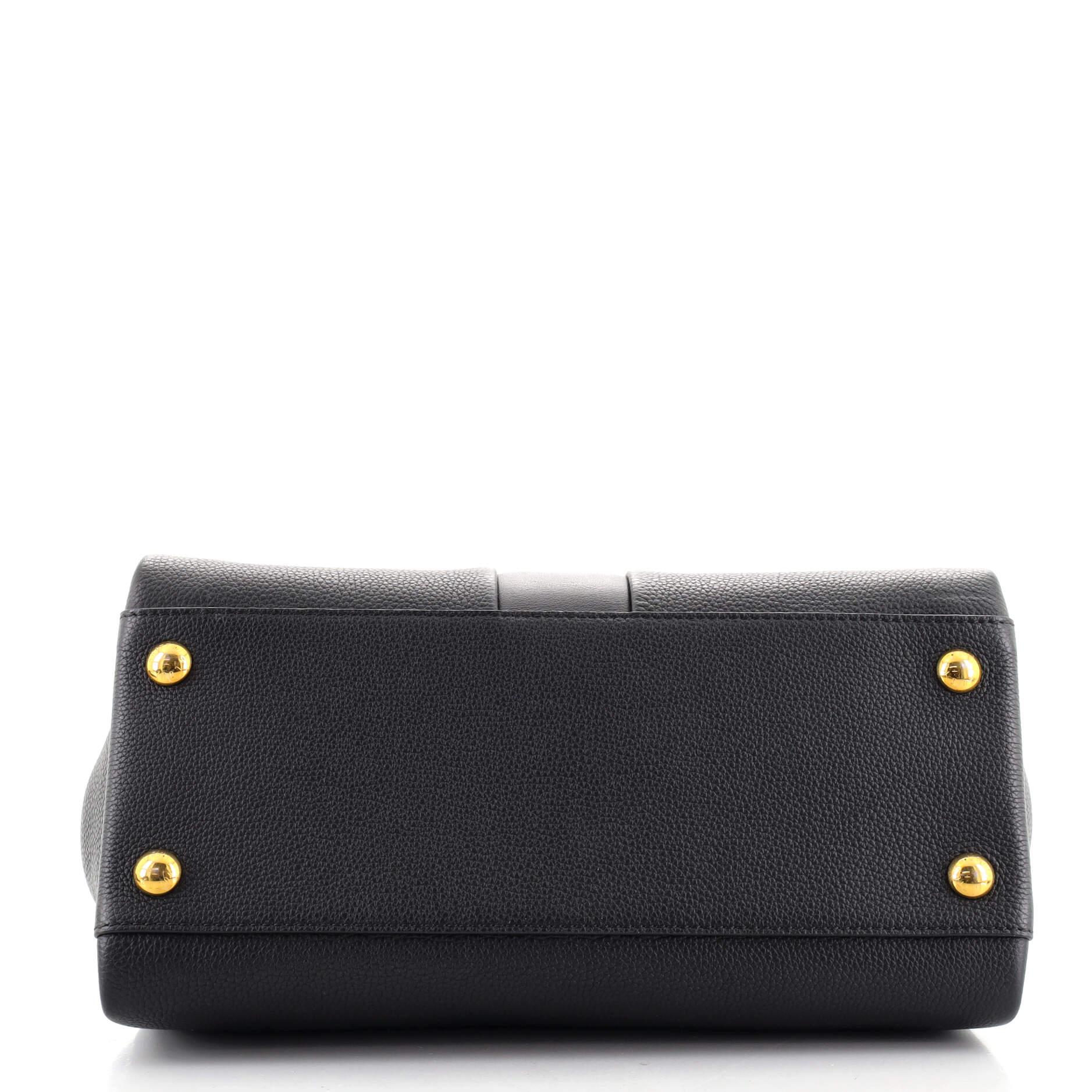 Black Louis Vuitton Astrid Handbag Leather