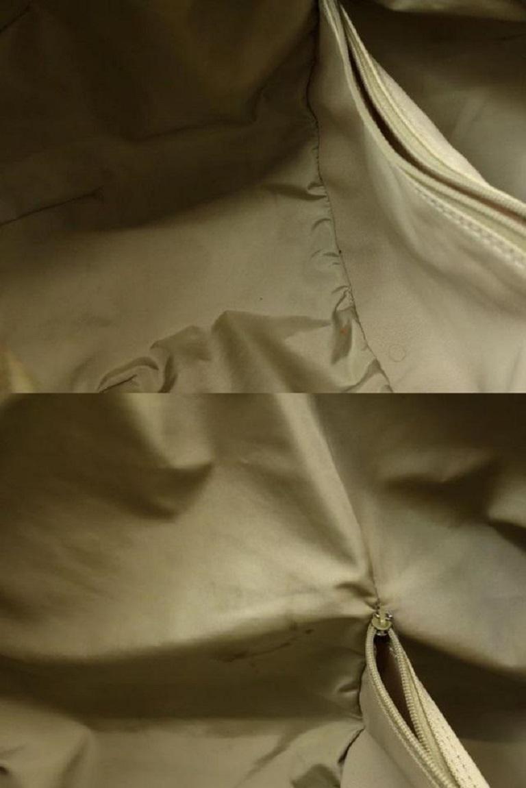 Louis Vuitton Attaquant Duffle Khaki Terre Damier Geant Boston 232363 Brown 4