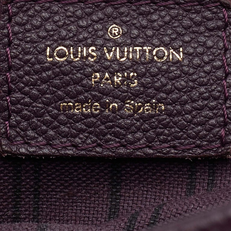 Louis Vuitton Aube Monogram Empreinte Leather Artsy MM Bag at 1stDibs