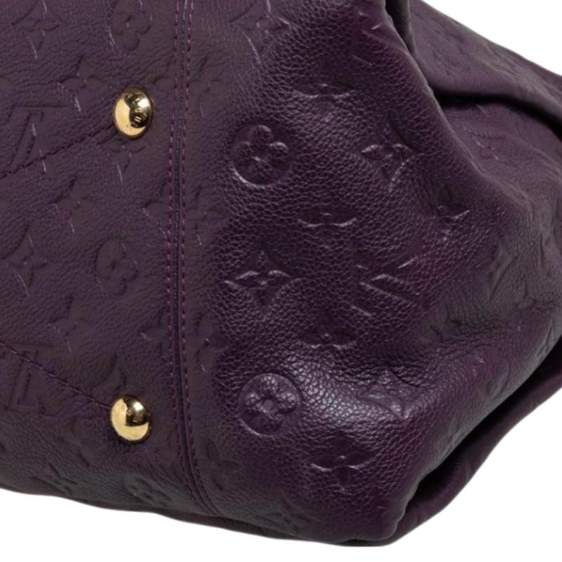 Louis Vuitton Aube Monogram Empreinte Leather Artsy MM Bag 1