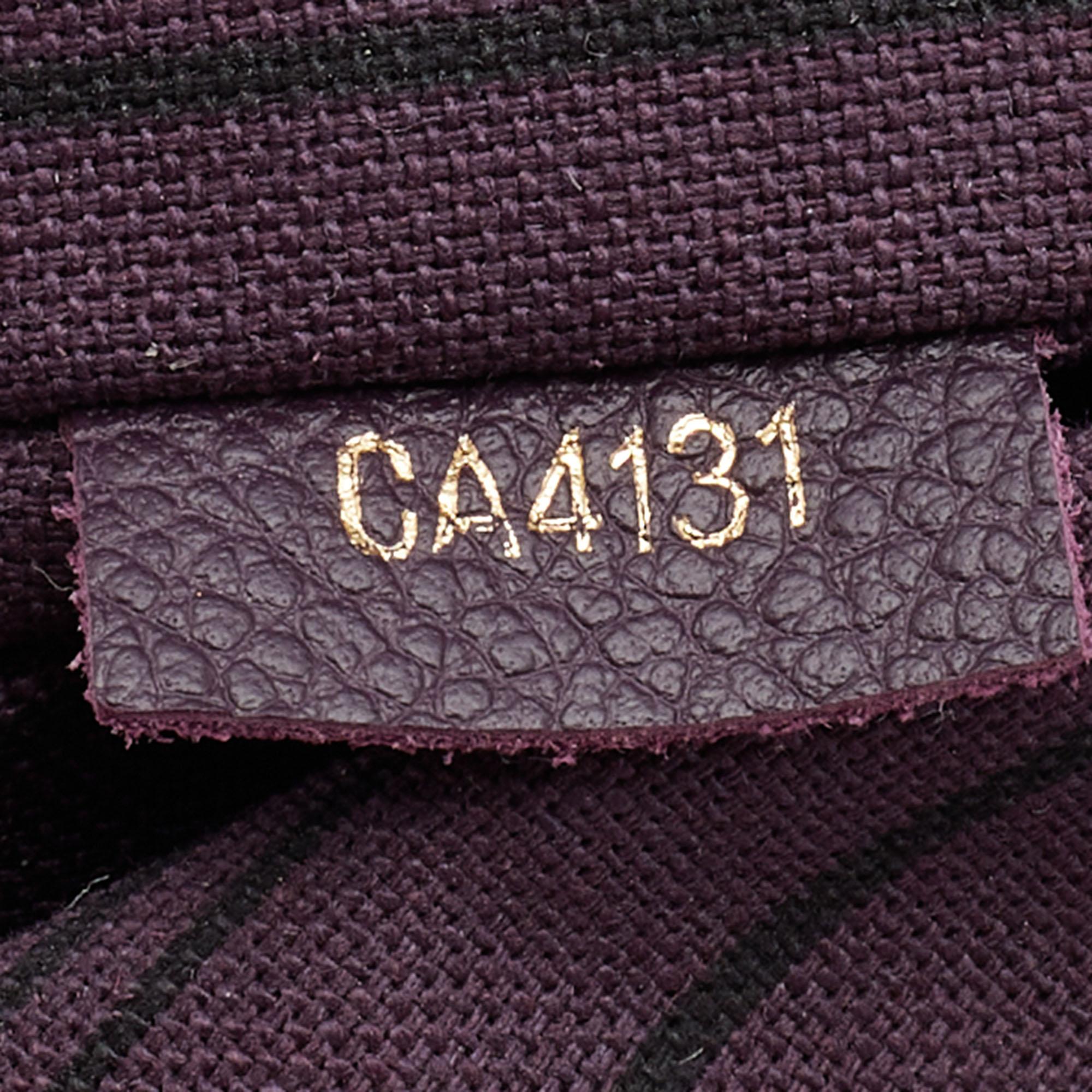 Black Louis Vuitton Aube Monogram Empreinte Leather Artsy MM Bag