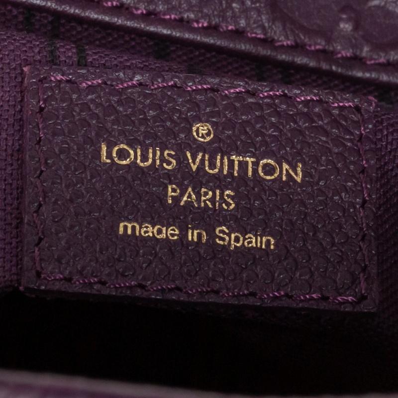 Louis Vuitton Aube Monogram Empreinte Leather Artsy MM Bag 3