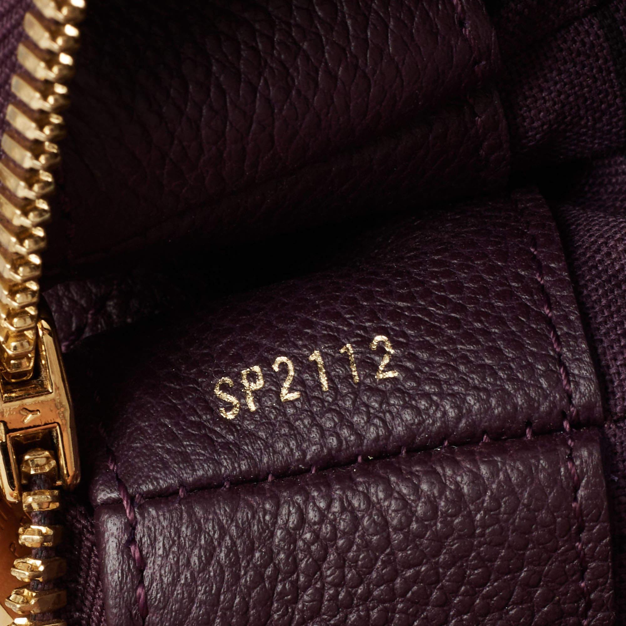 Louis Vuitton Aube Monogram Empreinte Leather Audacieuse PM Bag In Good Condition In Dubai, Al Qouz 2