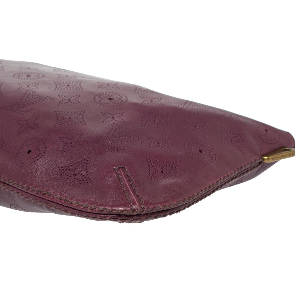 Louis Vuitton Aubergine Mahina Leather Onatah Pochette Bag 1