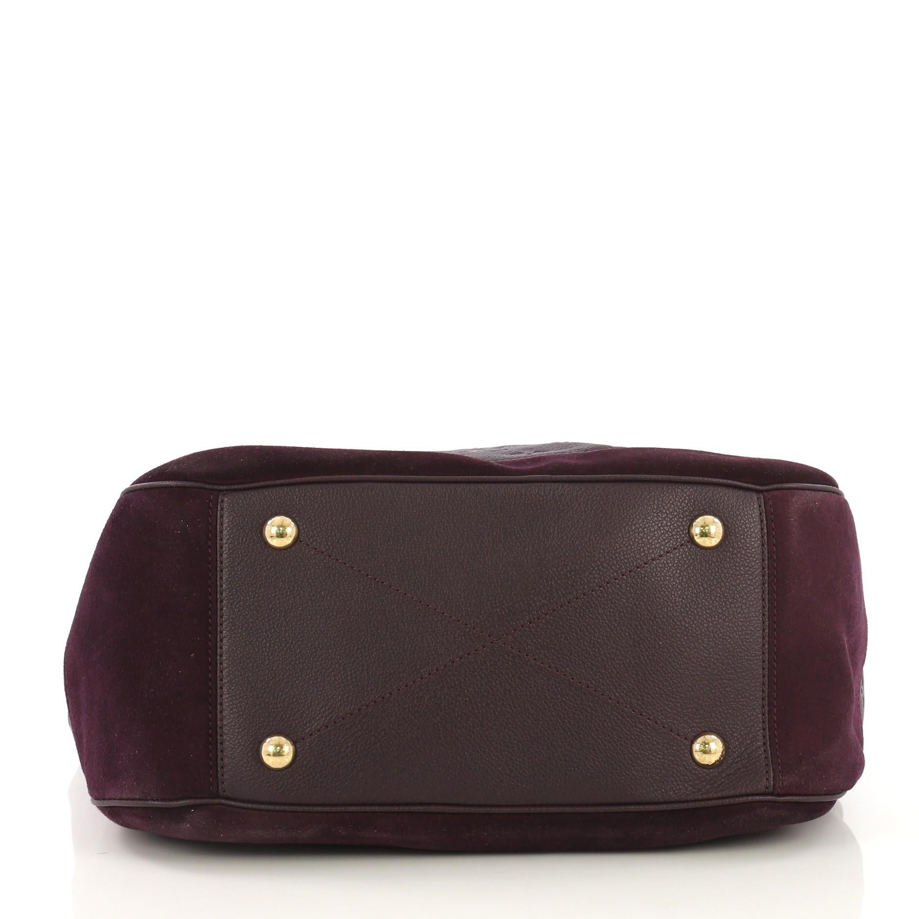 Women's Louis Vuitton Audacieuse Handbag Monogram Empreinte Leather MM