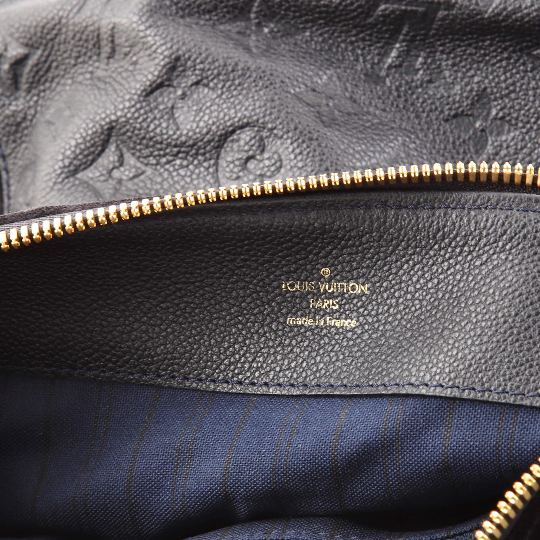 Louis Vuitton Audacieuse Handbag Monogram Empreinte Leather MM 4