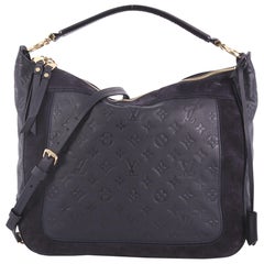 Louis Vuitton Bleu Infini Monogram Empreinte Audacieuse GM Bag With Strap  For Sale at 1stDibs