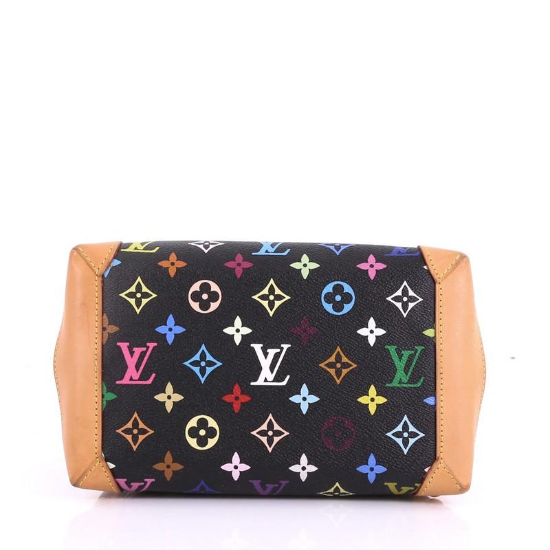 Louis Vuitton Audra Handbag Monogram Multicolor In Good Condition In NY, NY