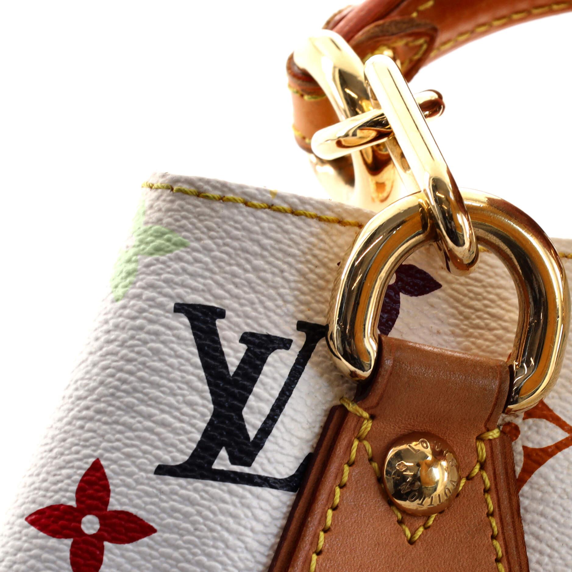 Louis Vuitton Audra Handtasche mit Monogramm, mehrfarbig 3