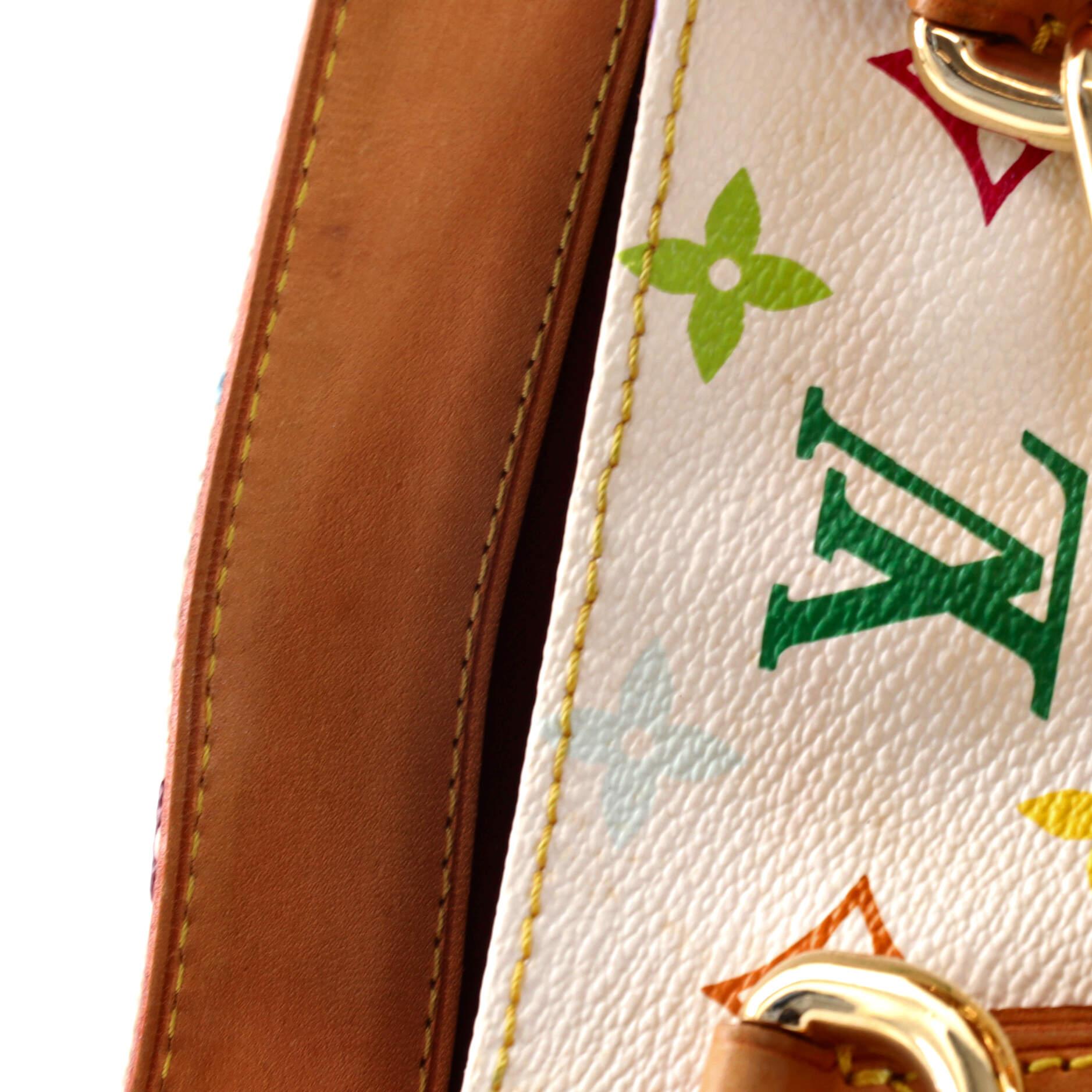 Louis Vuitton Audra Handtasche mit Monogramm, mehrfarbig 4