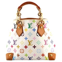 Louis Vuitton Audra Handtasche mit Monogramm, mehrfarbig