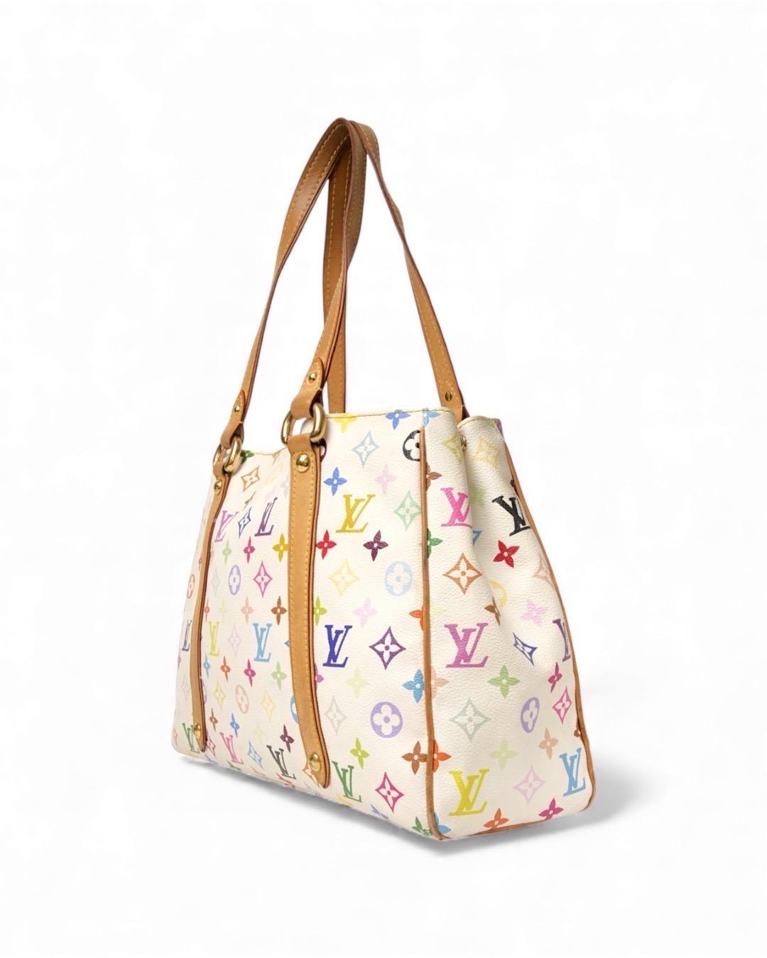Louis Vuitton Aurelia GM Multicolor Bianca In Good Condition For Sale In Torre Del Greco, IT