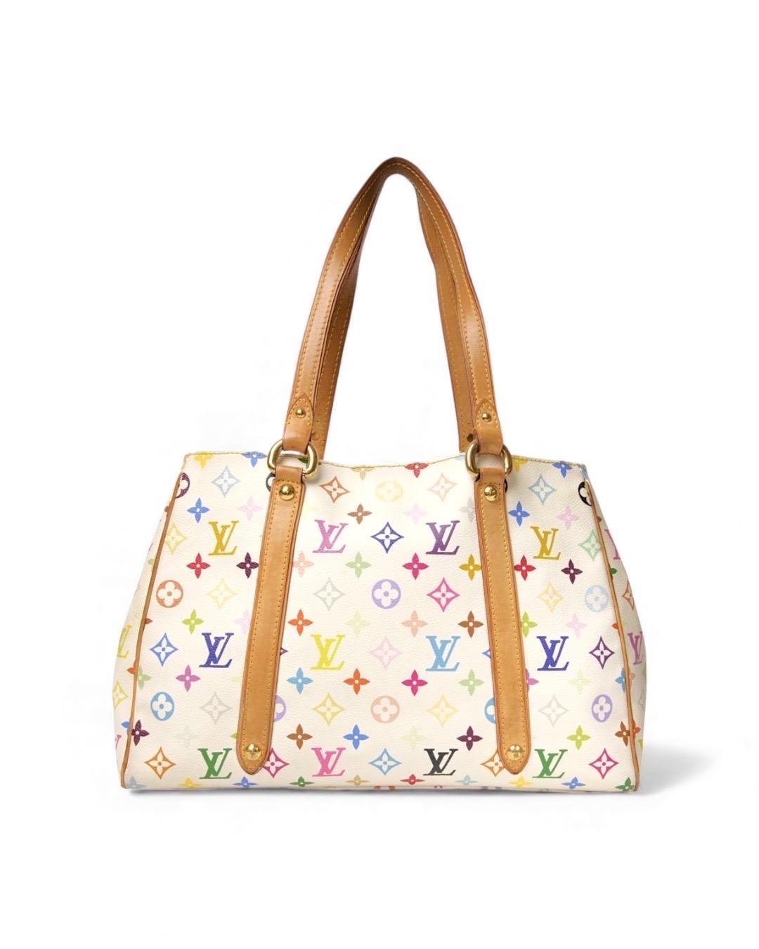 Women's Louis Vuitton Aurelia GM Multicolor Bianca For Sale