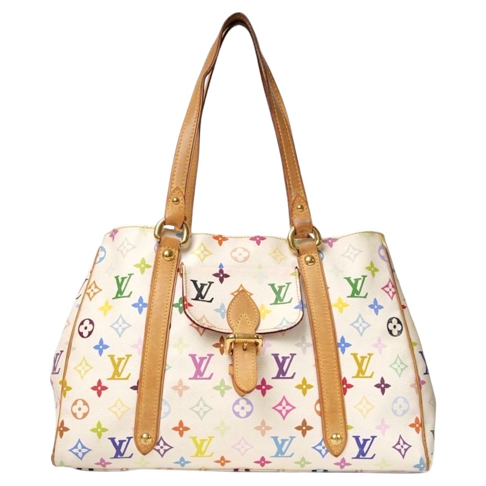 Louis Vuitton Aurelia GM Multicolor Bianca