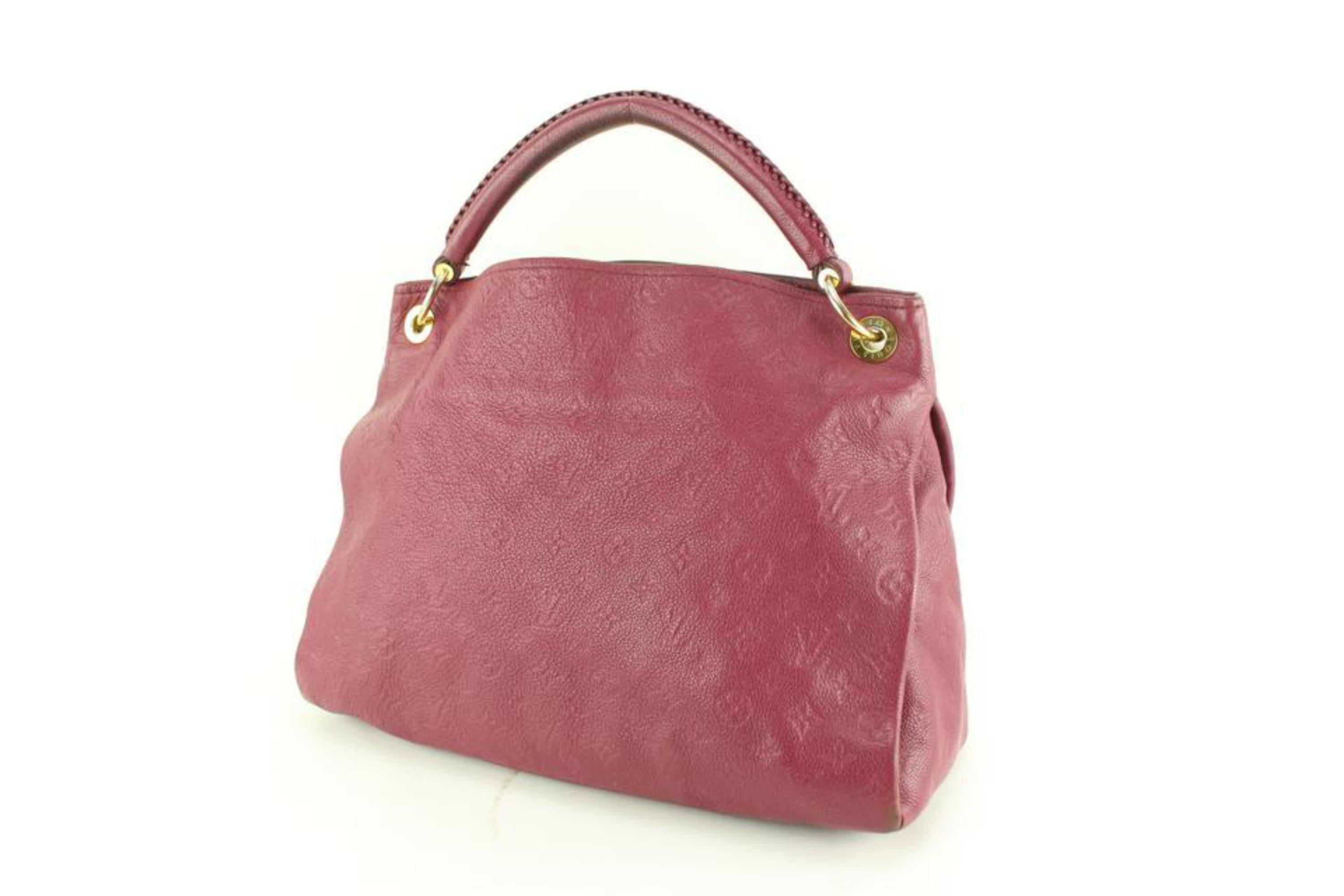 Louis Vuitton Aurore Empreinte Artsy MM Hobo Bag 42lk613s For Sale 5
