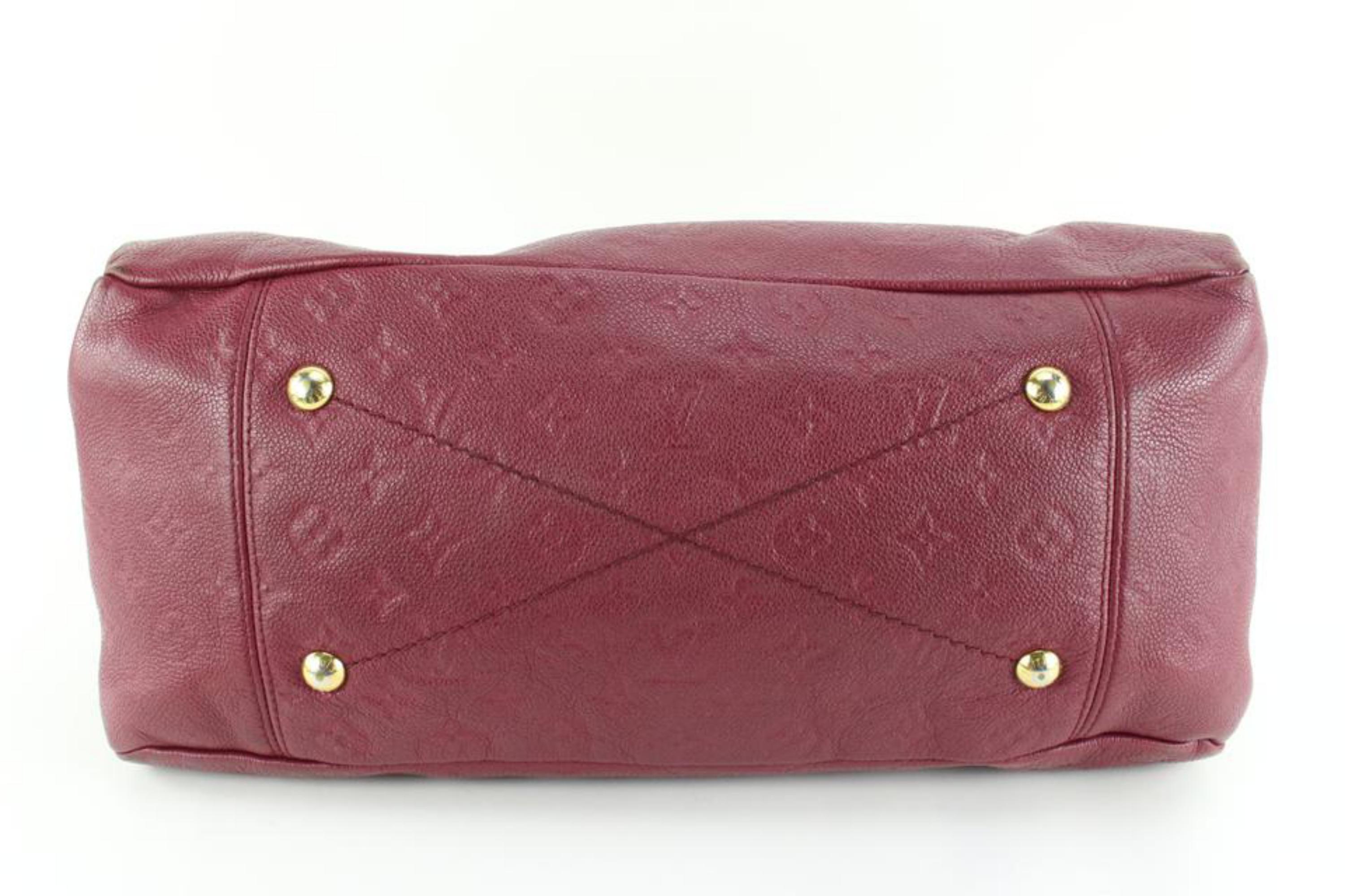 Pink Louis Vuitton Aurore Empreinte Artsy MM Hobo Bag 42lk613s For Sale
