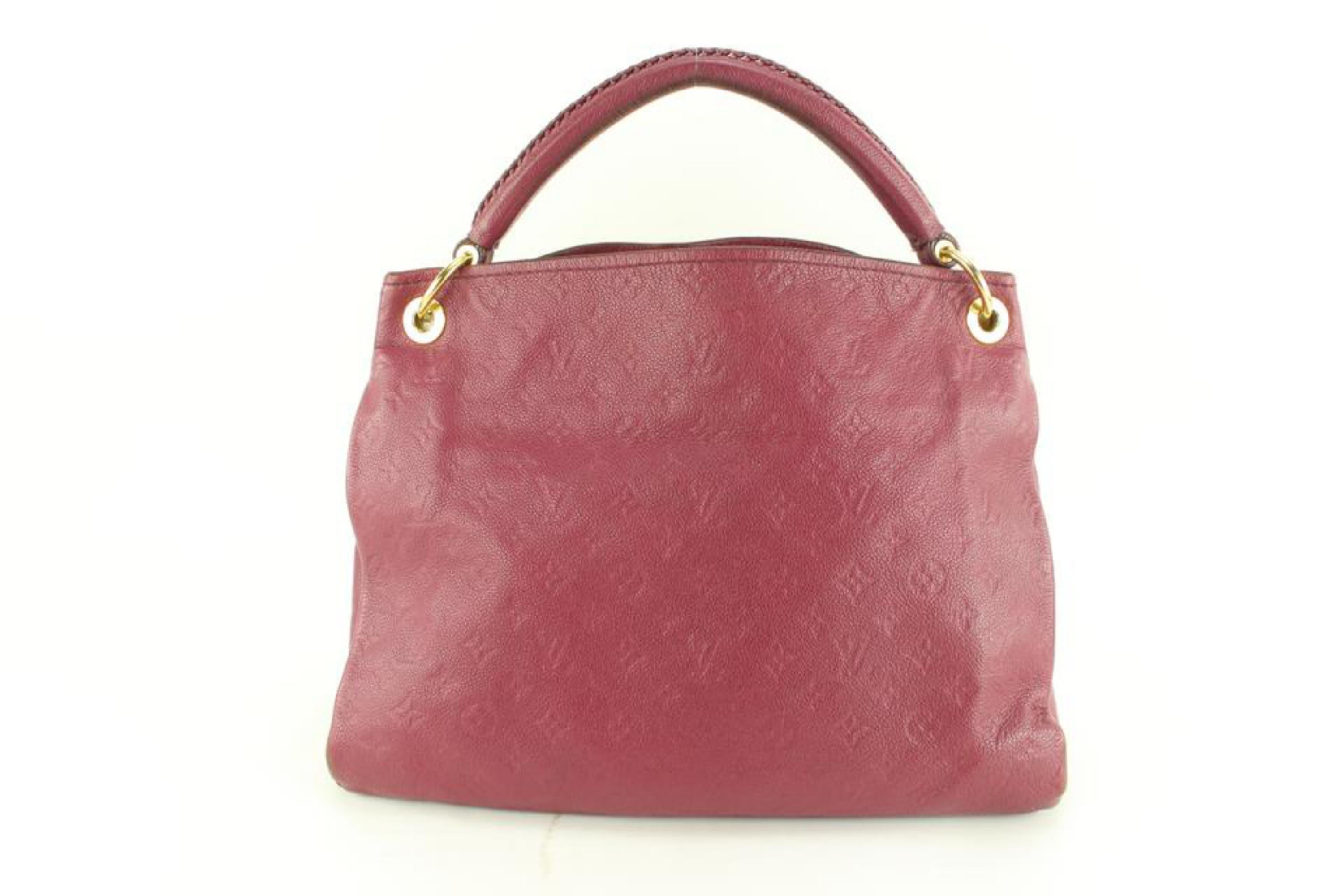 Louis Vuitton Aurore Empreinte Artsy MM Hobo Bag 42lk613s For Sale 1