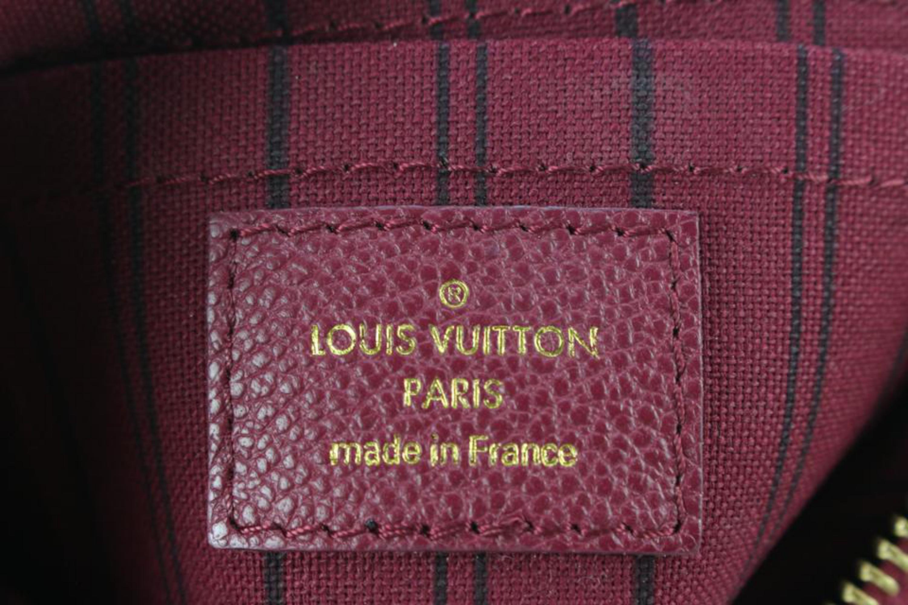 Louis Vuitton Aurore Leather Monogram Empreinte Mini Pochette 43lu714s 7