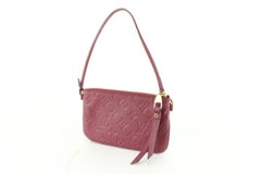 Louis Vuitton Aurore Leather Monogram Empreinte Mini Pochette 43lu714s