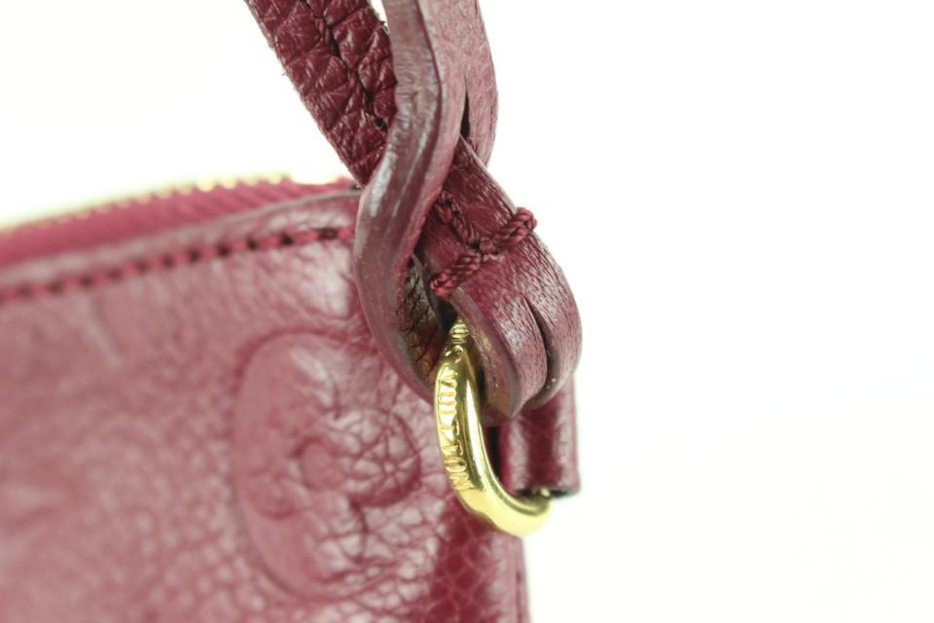 Louis Vuitton Aurore Leather Monogram Empreinte Mini Pochette 43lu714s 1