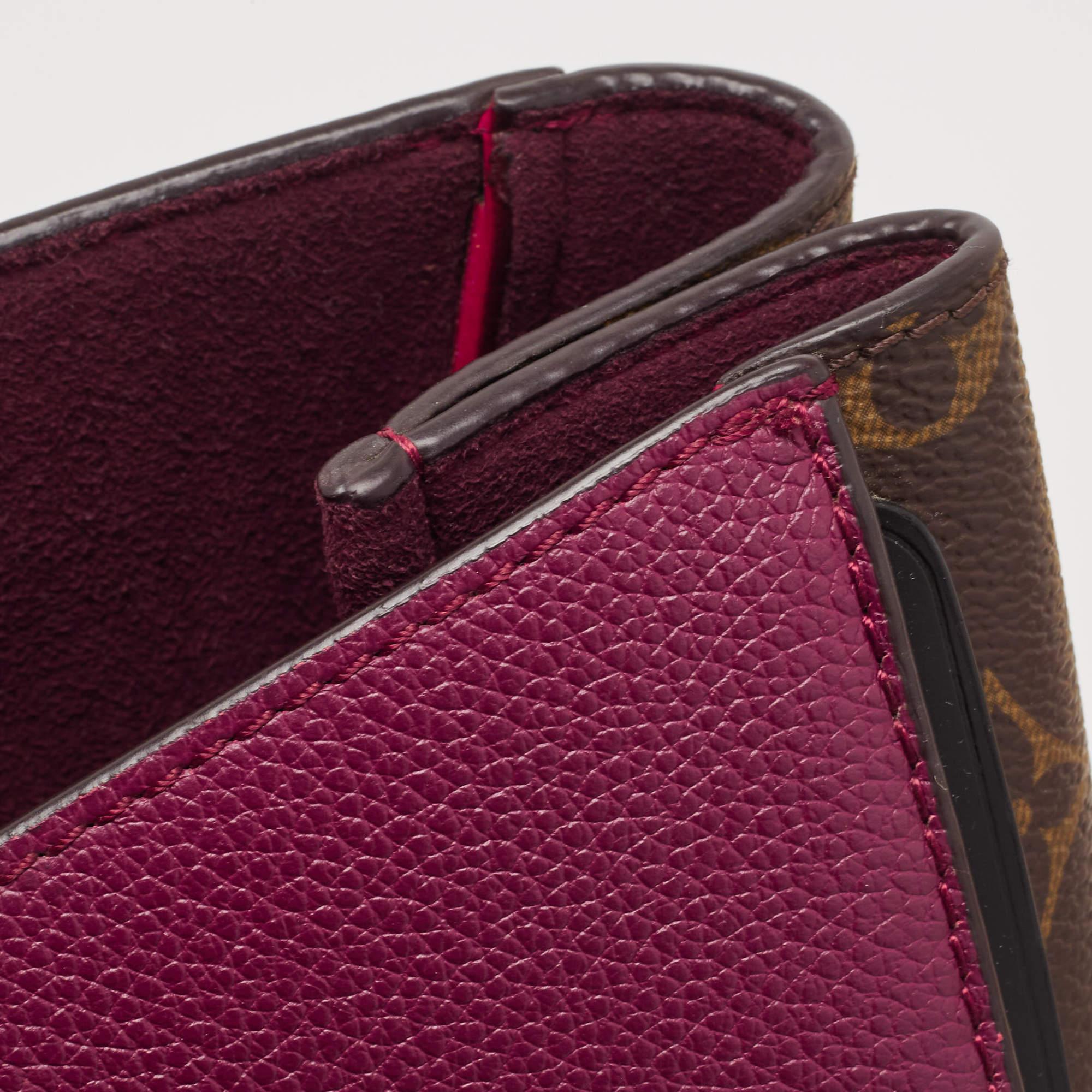 Louis Vuitton Aurore Kimono MM Tasche aus Segeltuch und Leder mit Monogramm aus Segeltuch 1