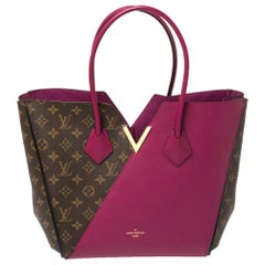 Used Louis Vuitton Aurore Monogram Canvas and Leather Kimono MM Bag
