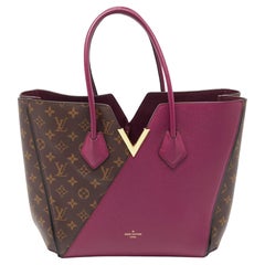 Used Louis Vuitton Aurore Monogram Canvas and Leather Kimono MM Bag