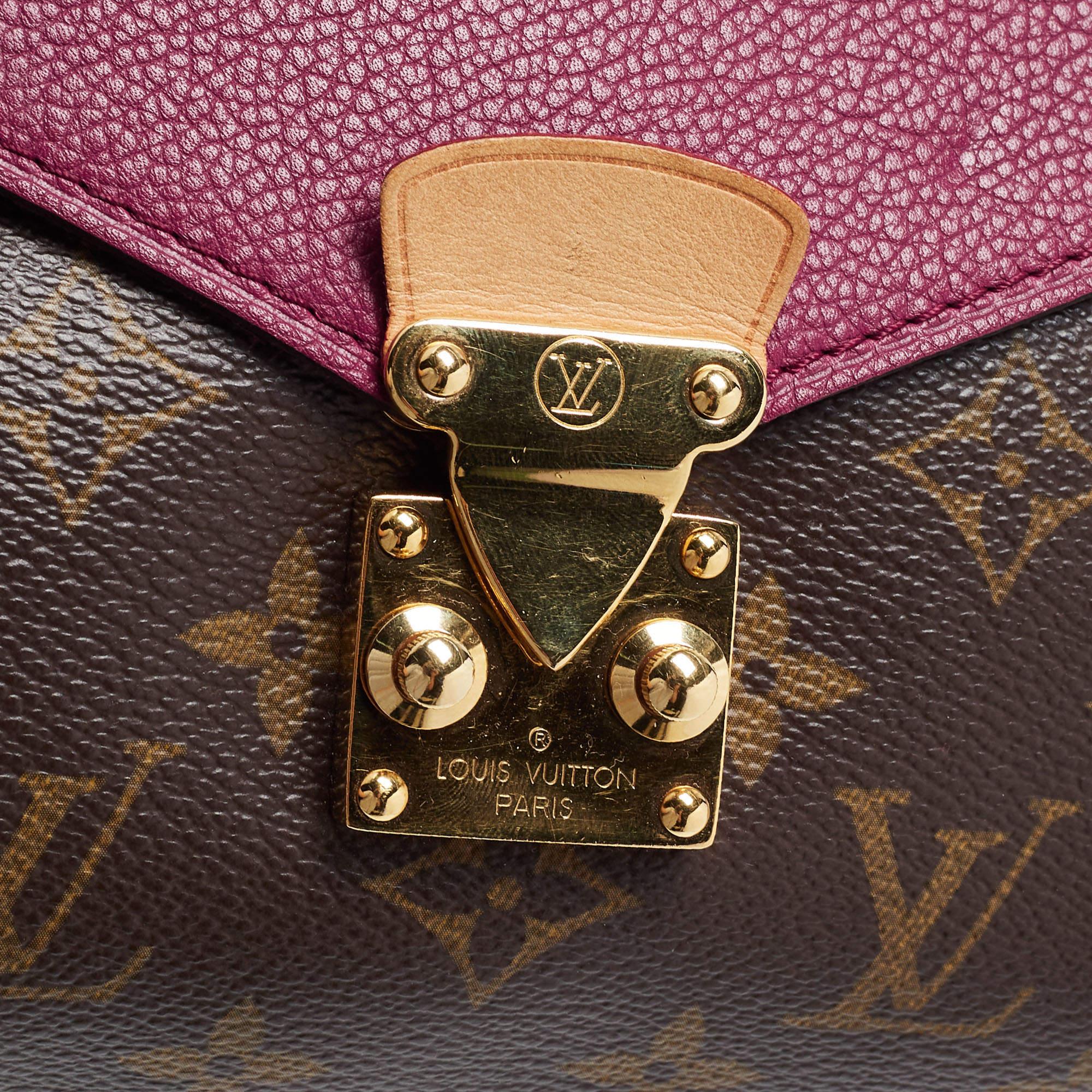 Louis Vuitton Aurore Monogram Canvas and Leather Pallas Chain Bag 5