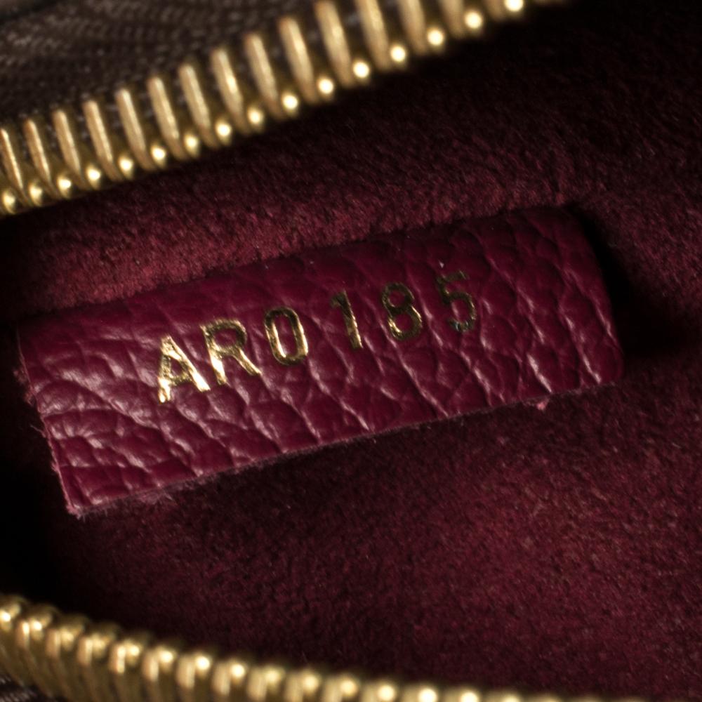 Louis Vuitton Aurore Monogram Canvas and Leather Twinset Bag In Good Condition In Dubai, Al Qouz 2