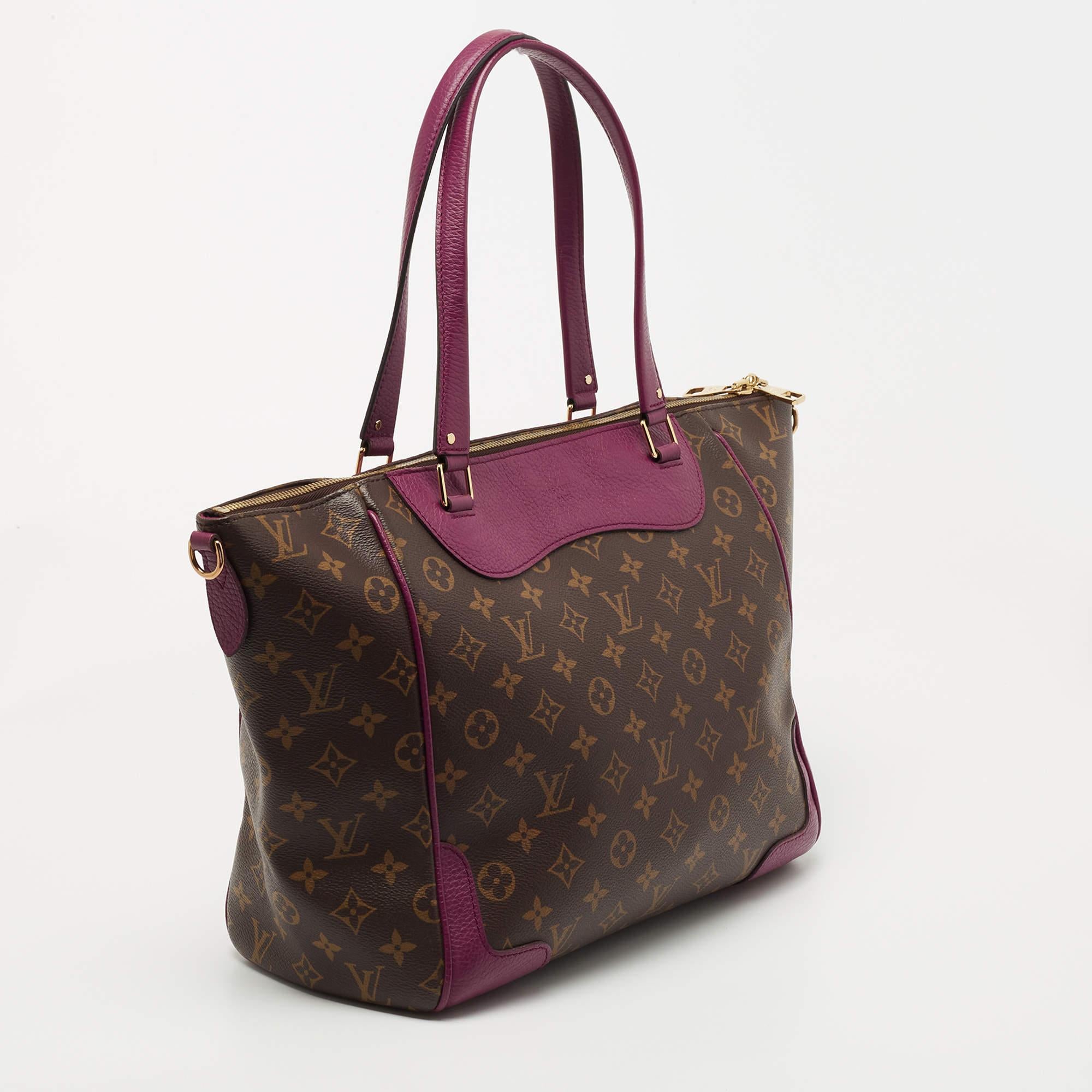 Louis Vuitton Aurore Monogram Canvas Estrela MM NM Bag In Good Condition In Dubai, Al Qouz 2