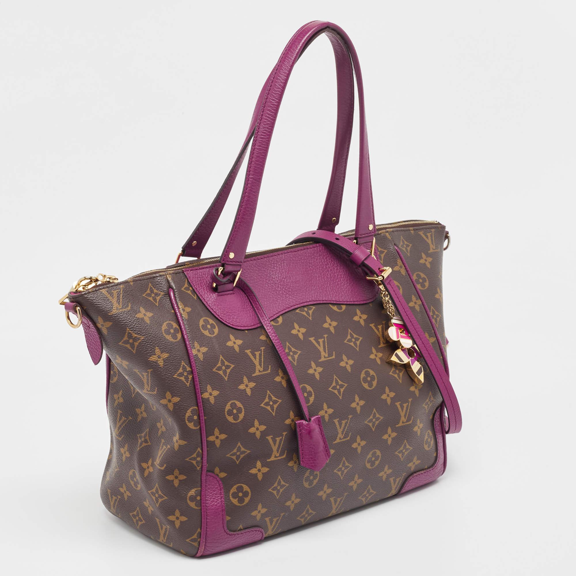 Louis Vuitton Aurore Monogram Canvas Estrela MM NM Bag In Good Condition For Sale In Dubai, Al Qouz 2