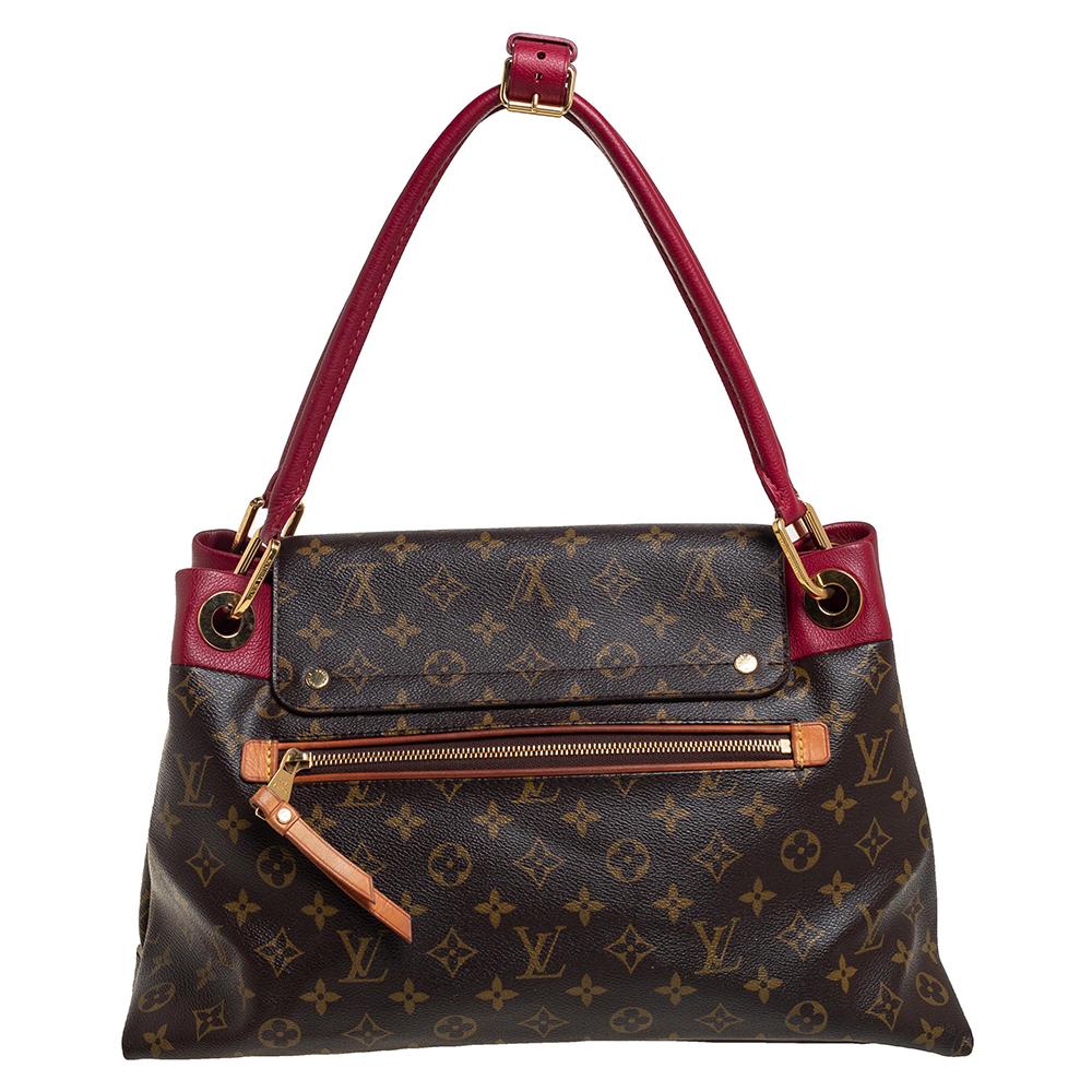 Louis Vuitton Aurore Monogram Canvas Olympe Bag In Good Condition In Dubai, Al Qouz 2
