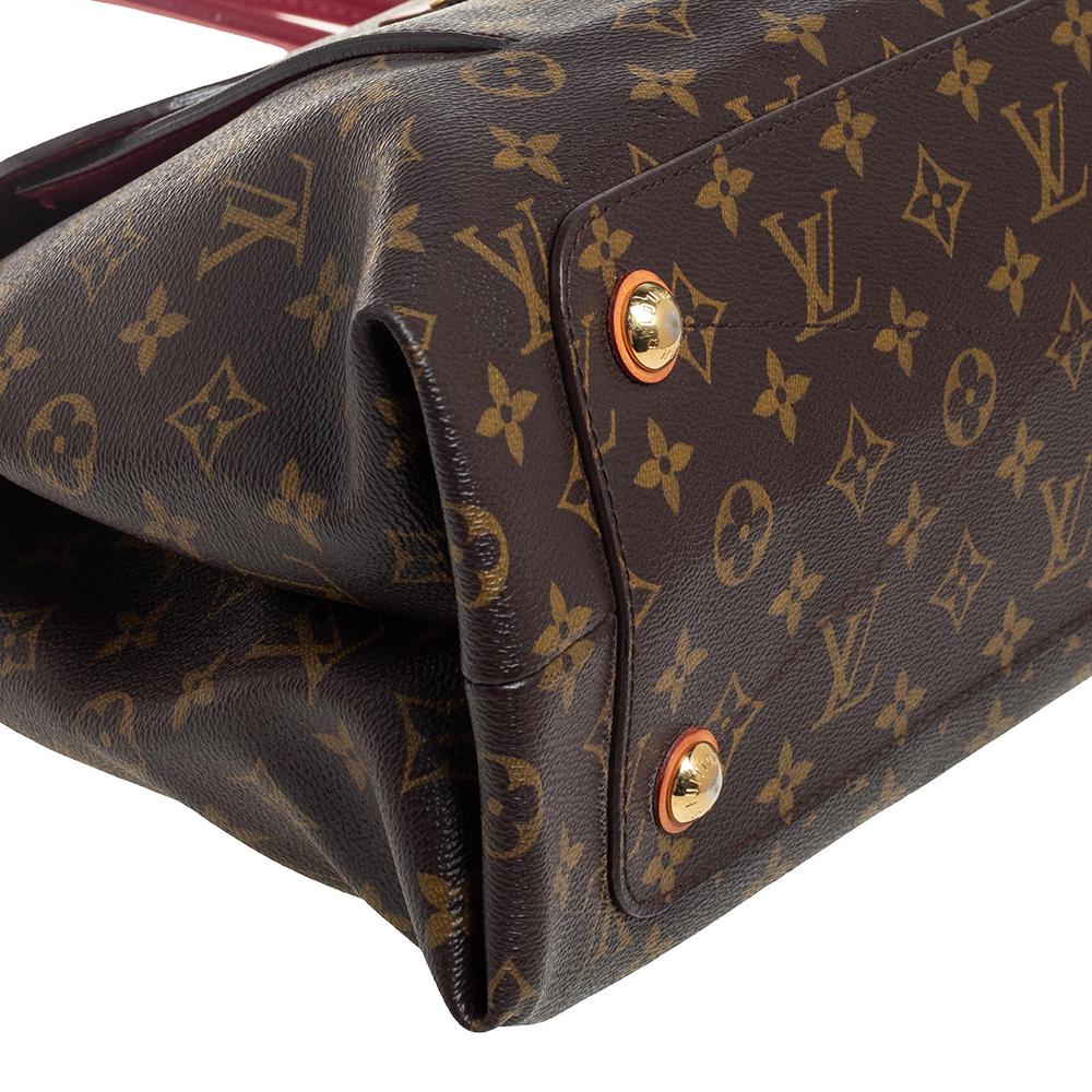 Black Louis Vuitton Aurore Monogram Canvas Olympe Bag
