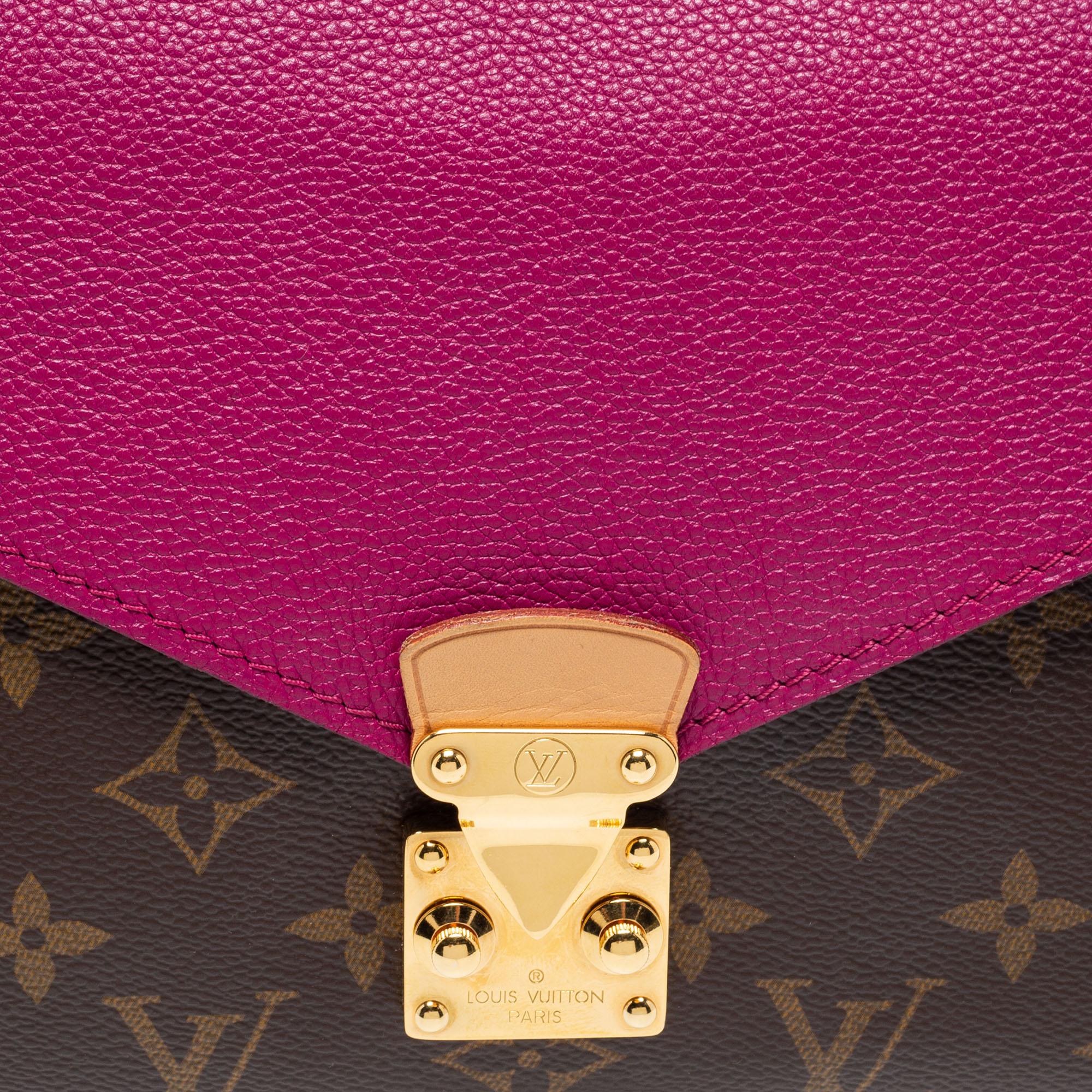 Louis Vuitton Aurore Monogram Canvas Pallas Chain Bag 4