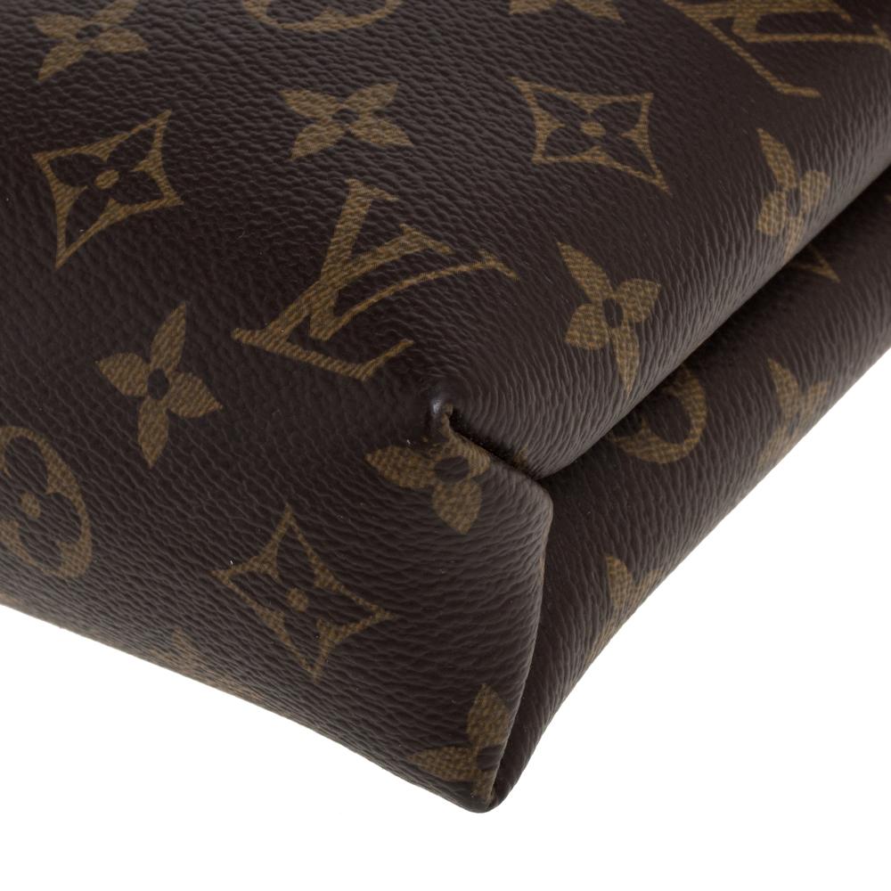Black Louis Vuitton Aurore Monogram Canvas Pallas Chain Bag