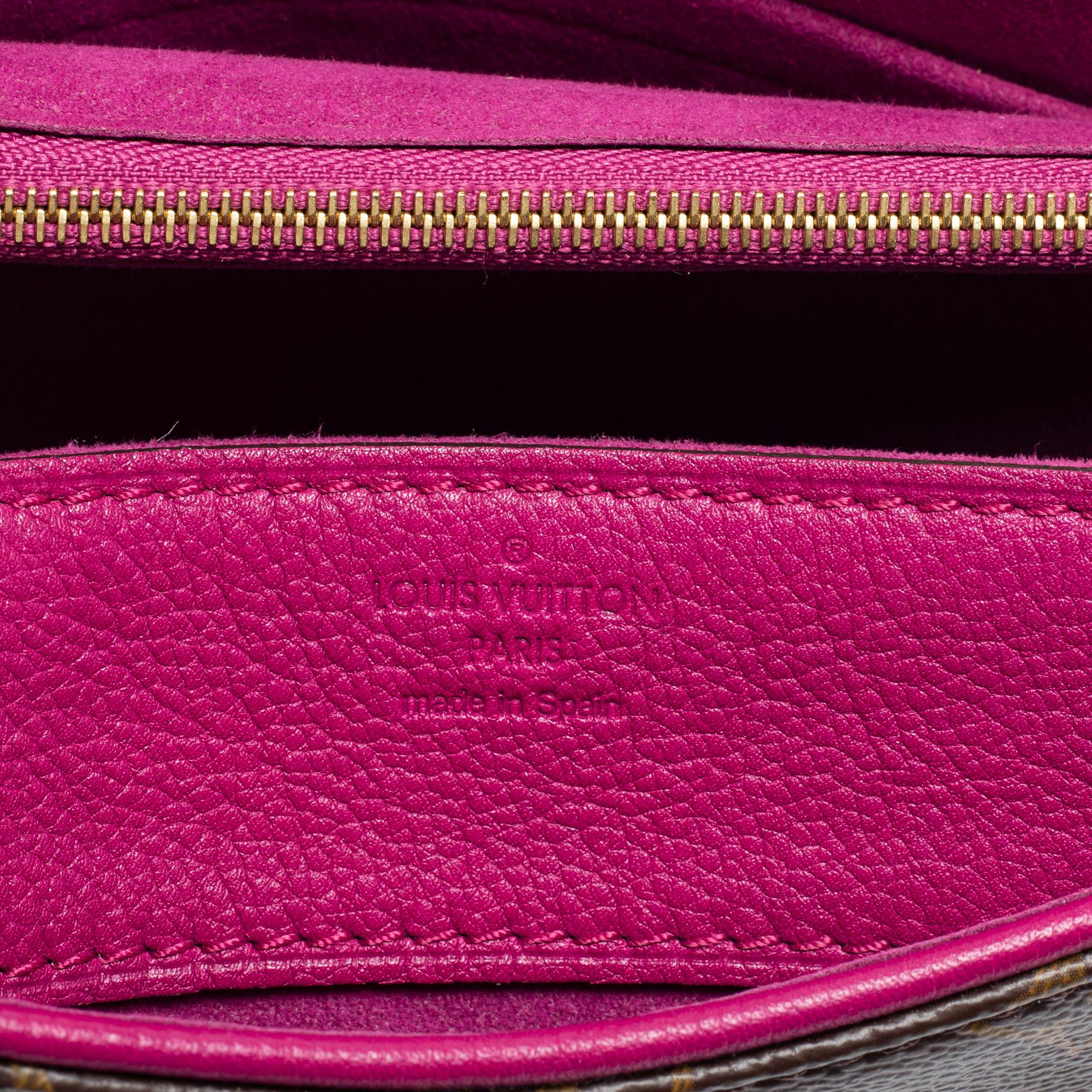 Louis Vuitton Aurore Monogram Canvas Pallas Chain Bag 2