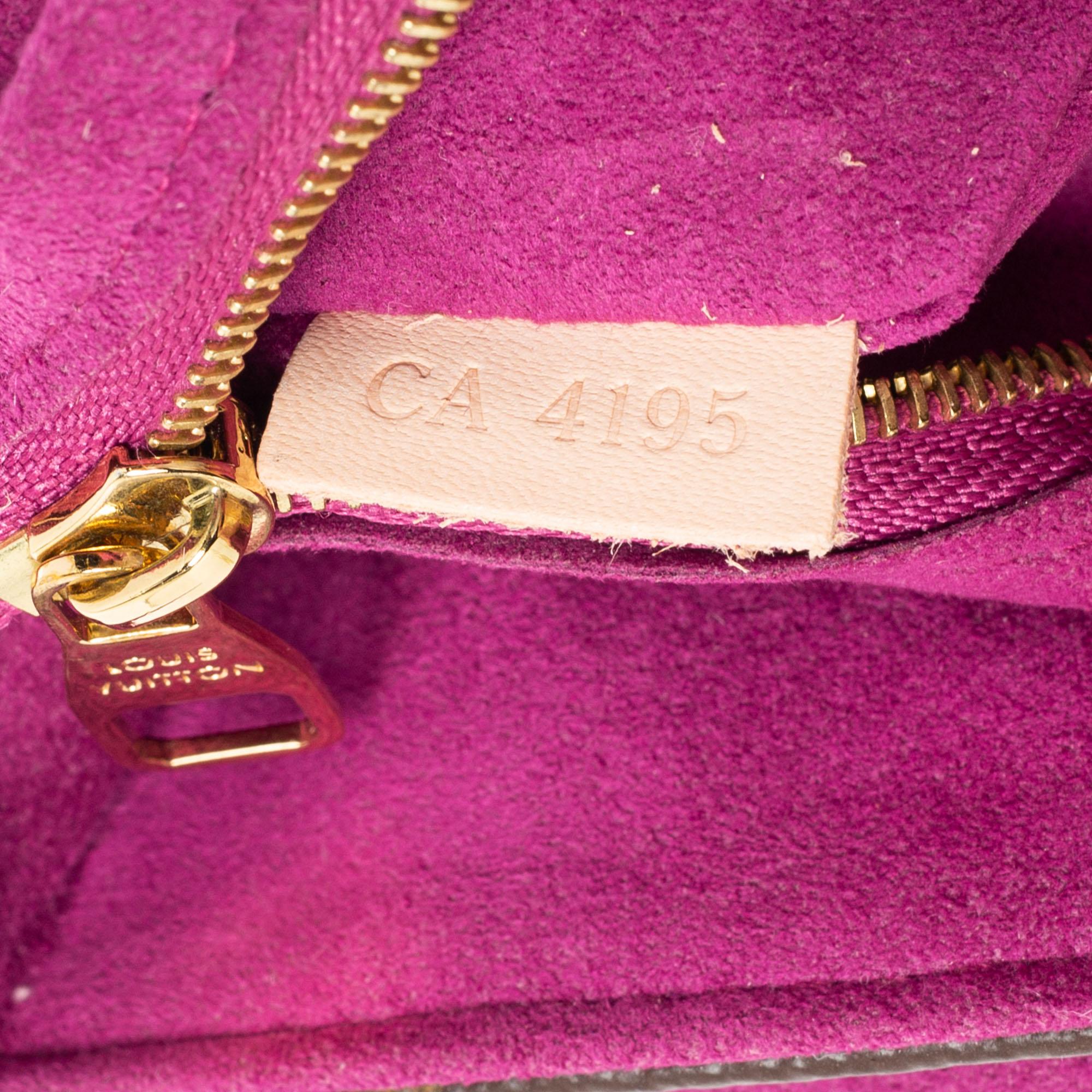 Louis Vuitton Aurore Monogram Canvas Pallas Chain Bag 3