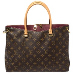 Louis Vuitton Aurore Monogramm Canvas Pallas MM Tasche