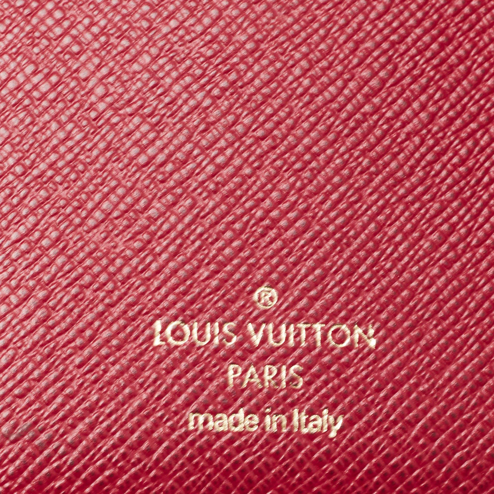 Louis Vuitton Aurore Monogram Canvas Victorine Compact Wallet For Sale 4