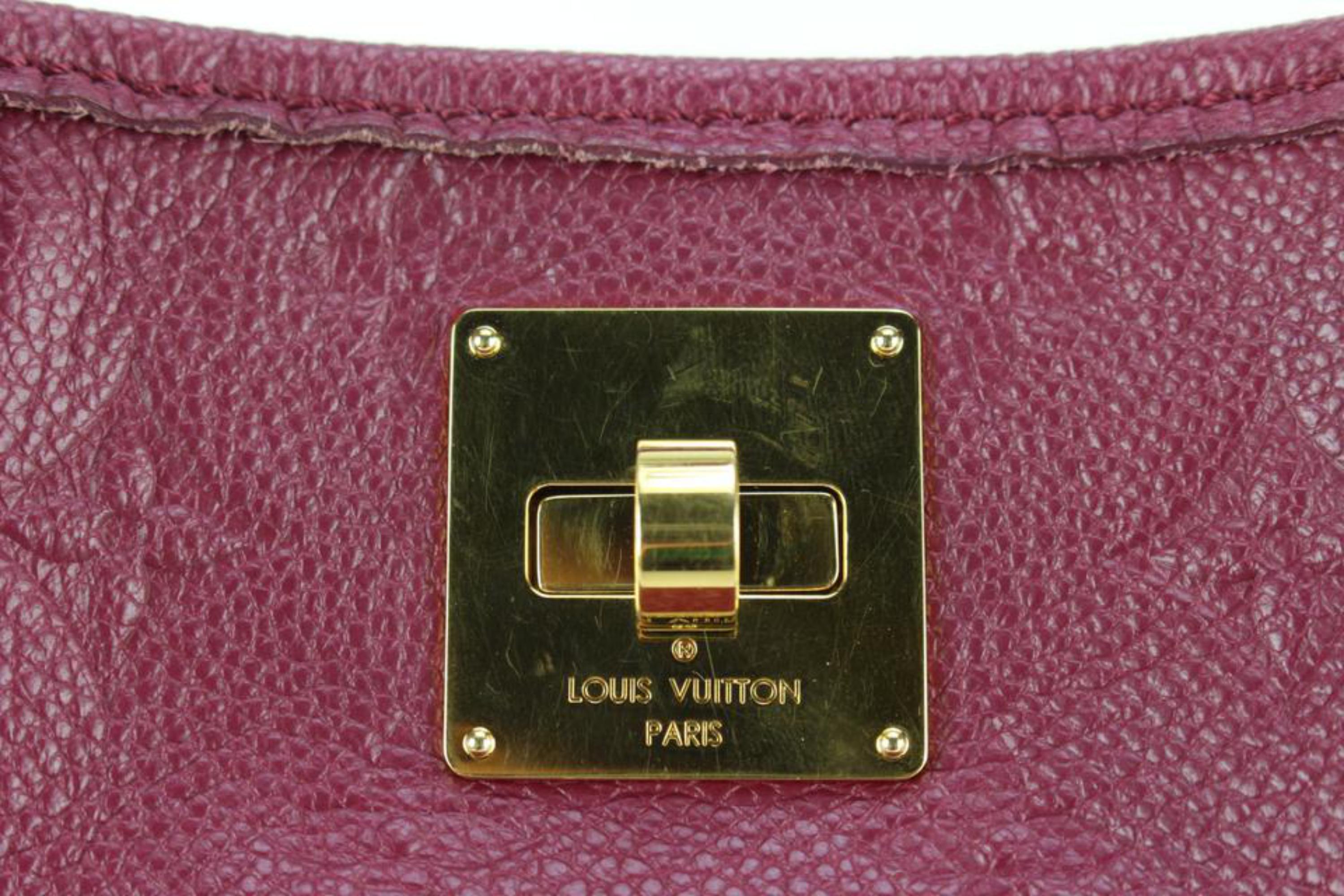 Louis Vuitton Aurore Monogramm Empreinte Citadine PM Tragetasche 53lu715s im Angebot 1