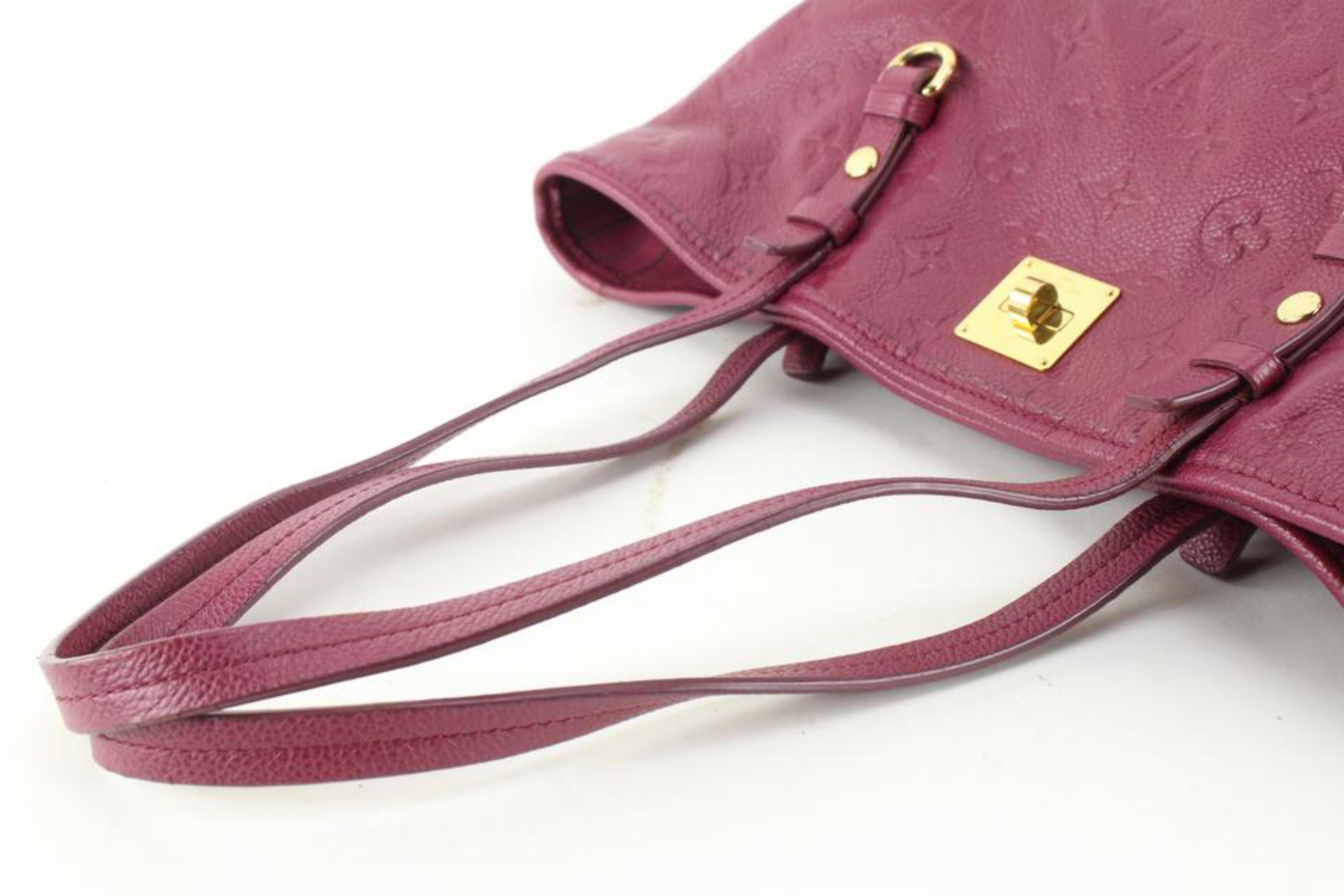 Louis Vuitton Aurore Monogram Empreinte Citadine PM Tote 53lu715s en vente 2