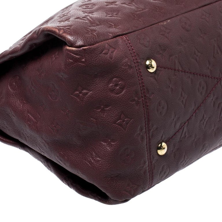 Louis Vuitton Aurore Monogram Empreinte Leather Artsy MM Bag For Sale ...