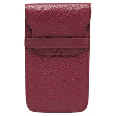 Louis Vuitton Aerogram Phone Pouch Leather at 1stDibs