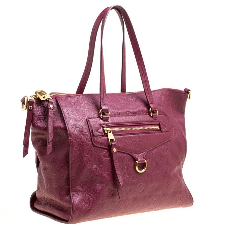 Louis Vuitton Lumineuse Handbag Monogram Empreinte Leather PM Neutral  222827123