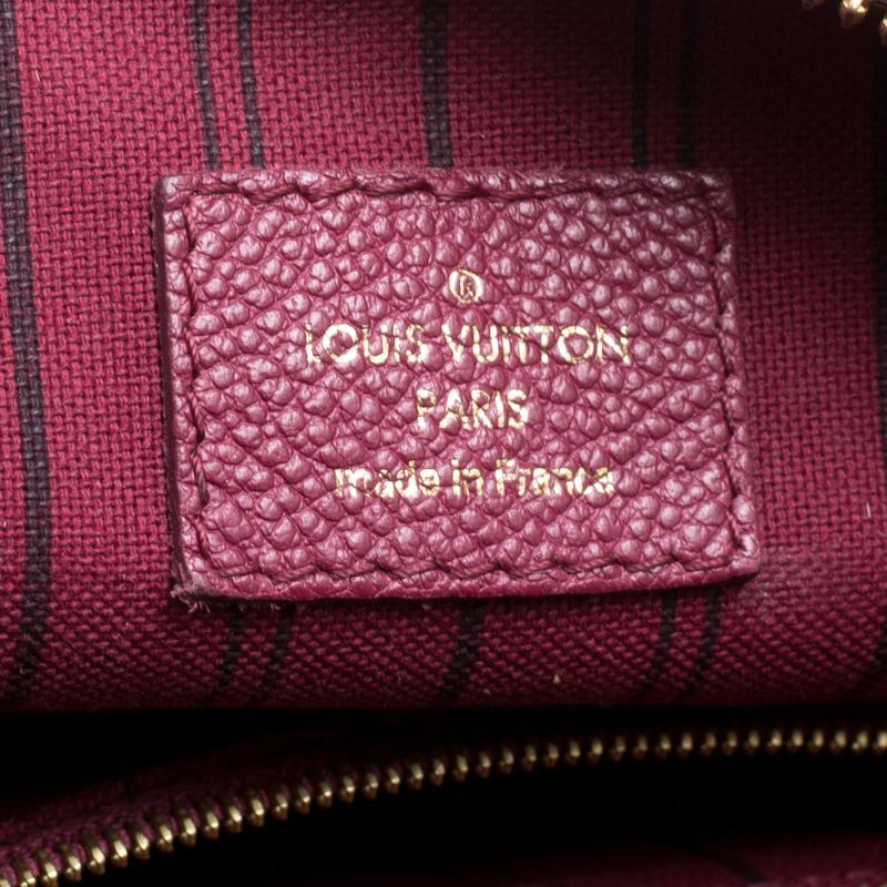 Louis Vuitton Aurore Monogram Empreinte Leather Lumineuse PM Bag For ...