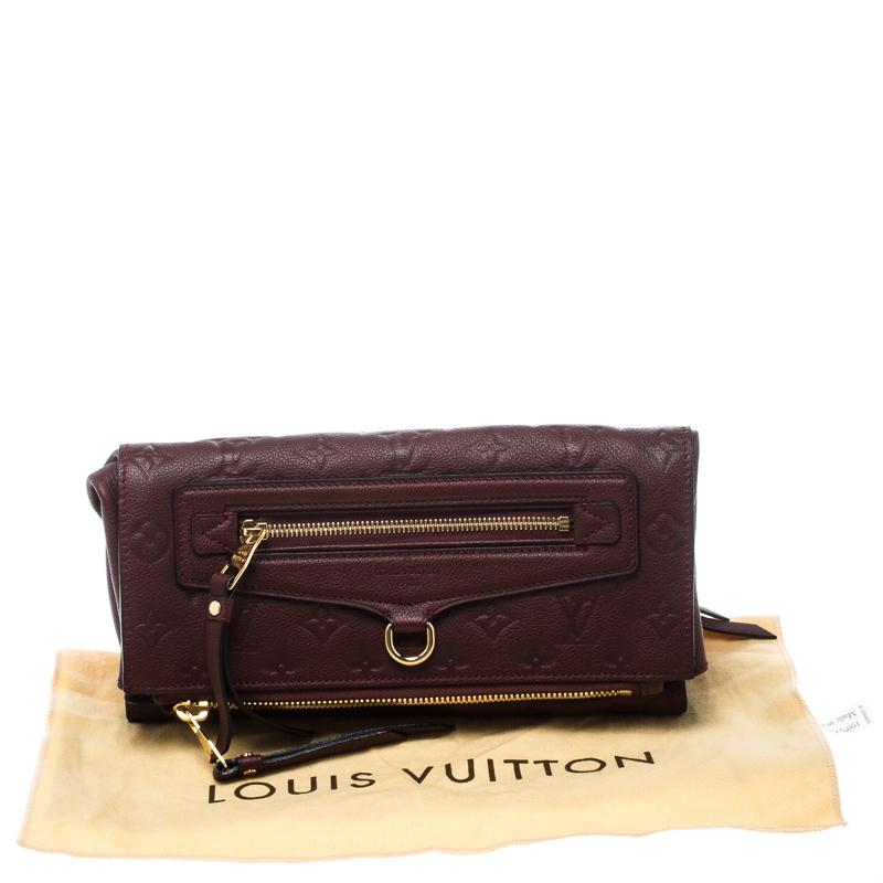 Louis Vuitton Aurore Monogram Empreinte Leather Petillante Clutch 7