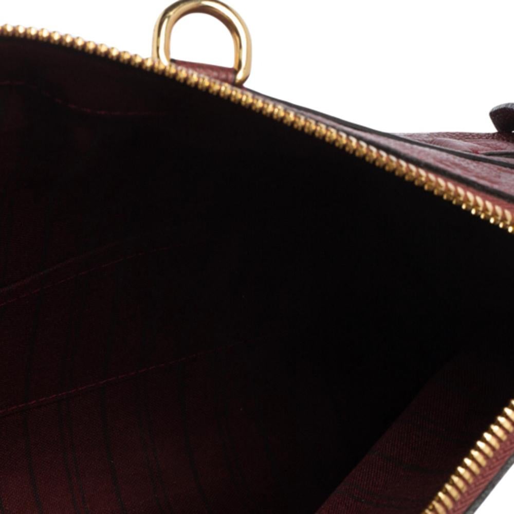 Louis Vuitton Aurore Monogram Empreinte Leather Petillante Clutch 7