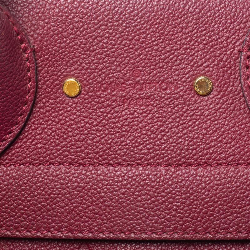 Louis Vuitton Aurore Monogram Empreinte Leather Pont Neuf MM Bag 5